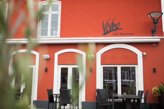 Facaden af restaurant Viva i Aabenraa